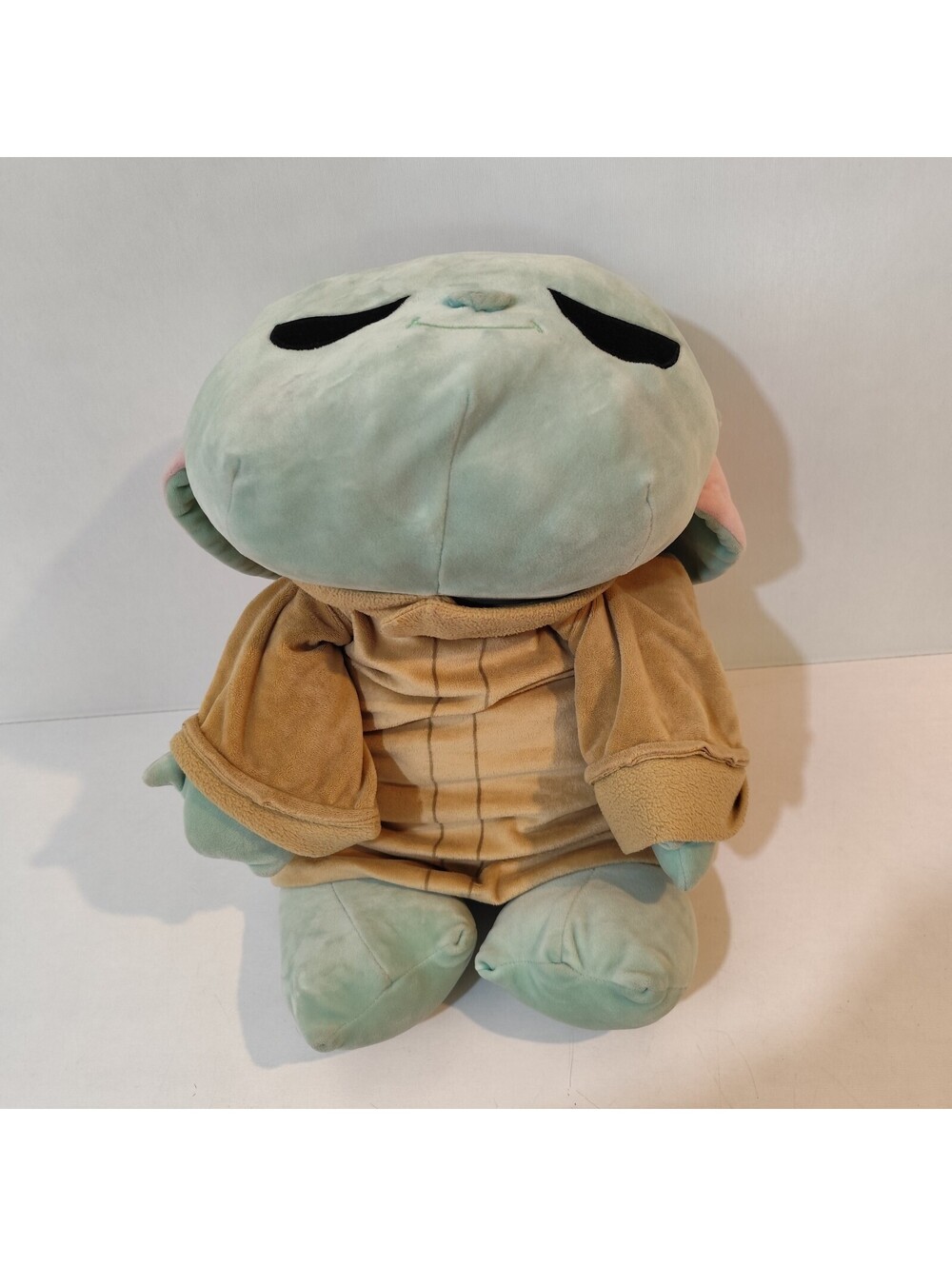 Large Disney Sleeping Baby Yoda Grogu Cuddleez Plush Star Wars Mandalorian 22"